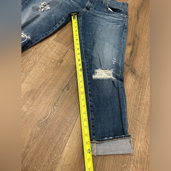 AG Ex Boyfriend Slouchy I’m Distressed Jeans Size 30 - Picture 5 of 8
